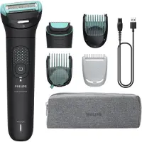 Philips Body Groomer 7000 Series BG7470/15 -vartalotrimmeri, syvänmusta