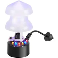 Typecat Mist Maker 12 LED Fogger Water Fountain Pond Fog Machine Electric Ultrasonic Atomizer with Guard EU Plug