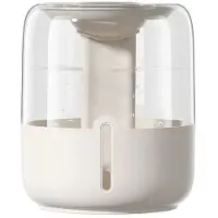 Typecat 6.8L Dual-Port Humidifier, Suitable for Home Dormitory Office Bedroom Desktop with Night Light, Supports USB Charging