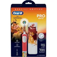 Oral-B PRO Kids 3+ The Lion King sähköhammasharja sisältää kotelon lapsille 1 kpl