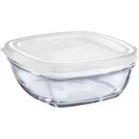 Duralex Freshbox Square With Lid - Nude - 61 cl