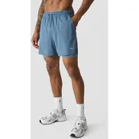 ICANIWILL Stride 2-in-1 Shorts Washed blue