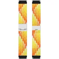 CaseOnline Punottu kellon ranneke OnePlus Watch Lite - Gradient orange