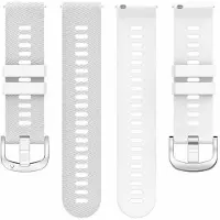 CaseOnline Pure kellon ranneke Garmin Forerunner 70 - Valkoinen