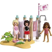 Playmobil Barbie Strandpåklædning - Pink - ONE SIZE