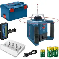 Bosch Pyörivä laservaaituslaite GRL 300 HV Professional + LR 45; kuljetuslaatikolla