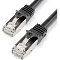 StarTech.com S/FTP Cat6 suojattu laitekaapeli, 1m, musta