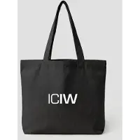 ICANIWILL Cotton Tote Bag 2.0 Black