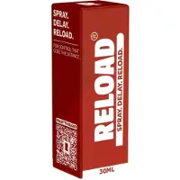 EXS Condoms RELOAD - Viivästyttävä suihke, 30 ml, luonnollinen, tehokas, hellävarainen