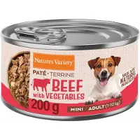Nature’s Variety 6x200g Paté Mini Adult nauta Nature's Variety koiran märkäruoka