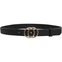 ONLY Onlrasmi Faux Leather Jeans Belt Noos - Black - 90