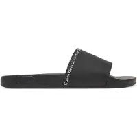 Calvin Klein Pistokkaat 'Essential Repeat Logo Pool' musta / valkoinen