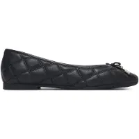 Tommy Hilfiger Th Charm Quilted Ballerina - Black - 36