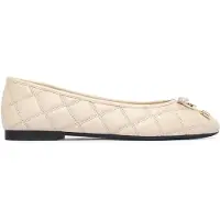 Tommy Hilfiger Th Charm Quilted Ballerina - Beige - 37