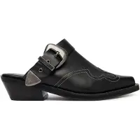 Tommy Hilfiger Archive Cowboy Mule Leather - Black - 37