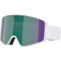 Bliz G001s Matte White/Brown W Green Multi Laskettelulasit MATTE WHITE / BROWN W GREEN MULTI OneSize