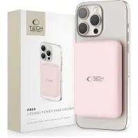 Tech-Protect PB10 LifeMag Magneettinen Langaton Varavirtalähde - 15W - Pinkki