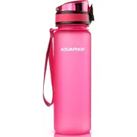 AQUAPHOR vaaleanpunainen suodatinpullo 500 ml
