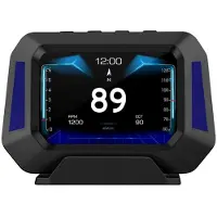 Wella P21 HUD Car Tester GPS Diagnostic Tool Dashboard Car OBD Monitor Car LCD Monitor