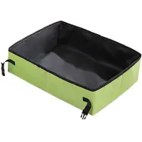 Wella Foldable Litter Box Foldable Litter Pan Cat Toilet Portable Travel Leak-Proof Waterproof Pet Toilet Kitten Litterbox A