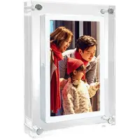 Wella 5 Inch WiFi Cloud Touch Digital Picture Frame 1280x720 IPS HD Cloud Digital Photo Frame,32GB Storage USB