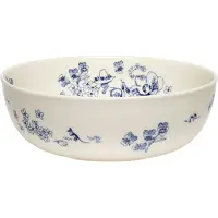 Arabia Muumi Haru tarjoilukulho Ø 28 cm, sininen/valkoinen