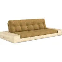 Karup Base Sofa Bed With Storage / Golden Ochre - Vuodesohvat Polyesteri Raw - 1371016434
