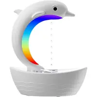 Wella Water Droplet Humidifier Speaker, Light Tone Humidifier, Colorful Lights