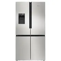 Siemens KF96DPPEA, Vapaasti seisova, Ranskalainen ovi, Ruostumaton teräs, Lasi, 574 L, SN-T