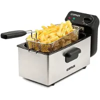 G3ferrari Deep Fryer Pastella G3Ferrari - Silver - 39X22X23CM