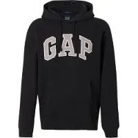 Gap Adult Vintagesoft Arch Logo Hoodie - Black - XXL