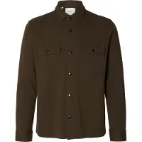 Selected Slmjackie Sweat Jacket Noos - Brown - XL