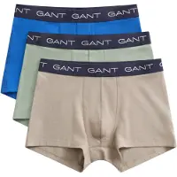 Gant Bokserishortsit sininen / taupe / vaaleanvihreä / musta