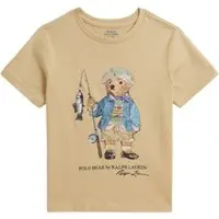 Ralph Lauren Polo Bear Cotton Jersey Tee - Beige - 94-100