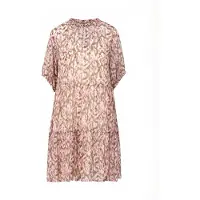 Coster Copenhagen Short Dress In Dreamscape Print - Pink - 38