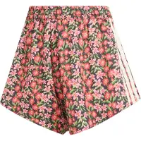 Adidas Urheiluhousut 'FARM SKORT' vihreä / roosa / punainen / musta
