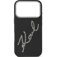 Karl Lagerfeld Älypuhelimen suojakotelo ' SIGANTURE IPHONE 17 PRO-MAX ' musta