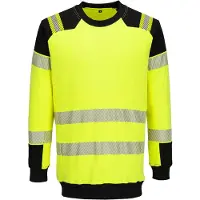 Portwest FR707 PW3 modaflame knit hi-vis fr full zip huppari