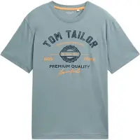 Tom Tailor 1037735 Logo Lyhythihainen T-paita