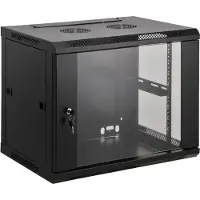 Intellinet 712057, Seinään asennettava laitekehikko, 20U, 60 kg, 36 kg, Musta