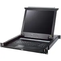 Aten CL1000M-ATA-AG telinekonsoli 43,2 cm (17') Musta 1U (CL1000M-ATA-AG)