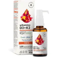 Aura Herbals D3-vitamiini 4000 IU + K2, MCT, tippa - 50 ml