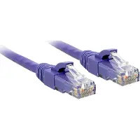 Lindy Cat.6 U/UTP Ethernet Cable - 3m - Purppura - 3m