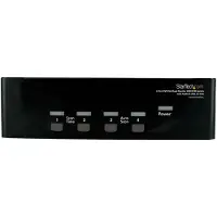 StarTech.com – 4 Port DVI VGA Dual Monitor KVM Switch (SV431DDVDUA)