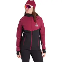 Fischer Women's Mora Speed Jacket Pink Mullberry Laskettelutakit vuorettomat S