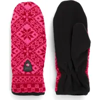Dale of Norway Unisex Bjorøy Polar Mittens Red Rose/Allium Arkihanskat M