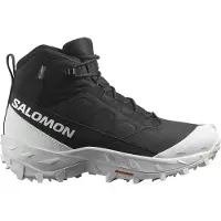 Salomon Men's Crosstrak Waterproof Black/Black/White Retkeilykengät 46