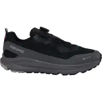 Viking Footwear Men's Motion Low Gore-Tex Boa Black/Charcoal Vaelluskengät 47