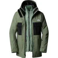 The North Face Men's Fourbarrel Triclimate Jacket Bark Mist/TNF Black Laskettelutakit vuorelliset L
