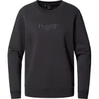 Haglöfs Women's Crewneck True Black Pitkähihaiset paidat M